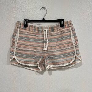 Athleta Multicolor Striped Athletic Shorts
